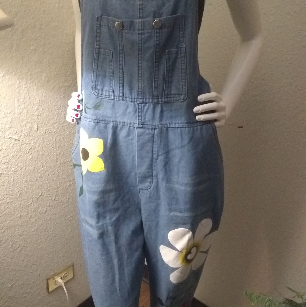 Blue jean Overalls
